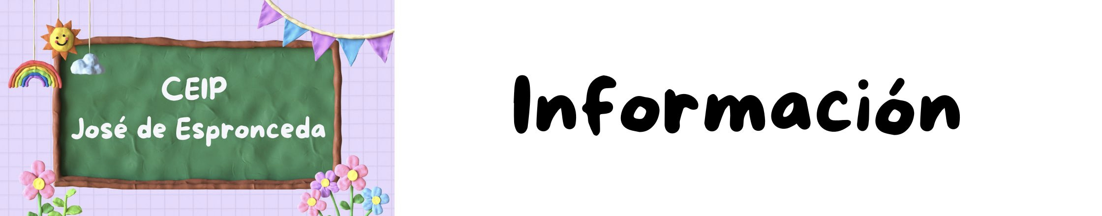 Banner información