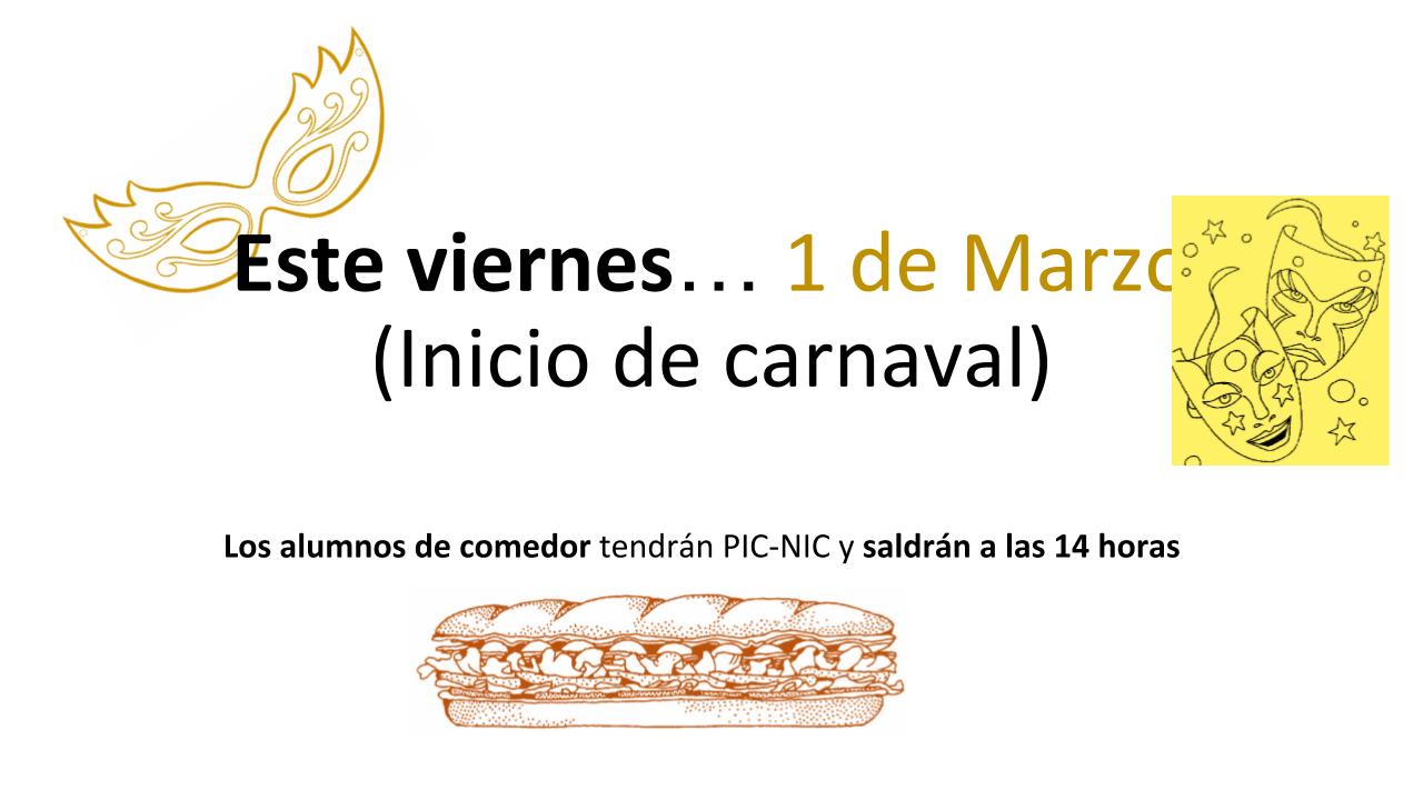 Cartel comedor
