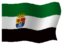 bandera extremadura gig animado.