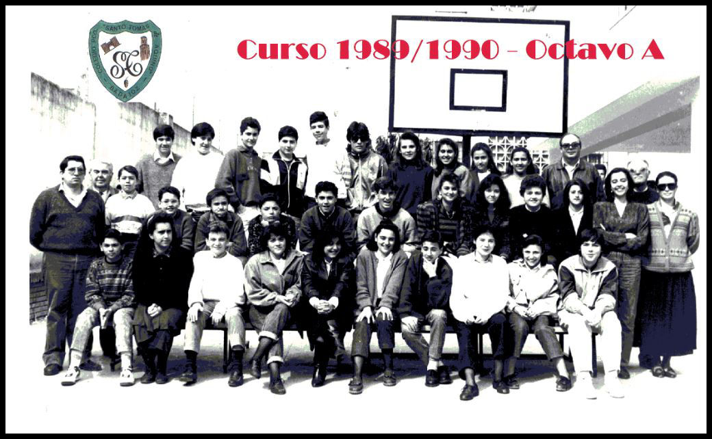 curso 1989 1990 octavo A icono