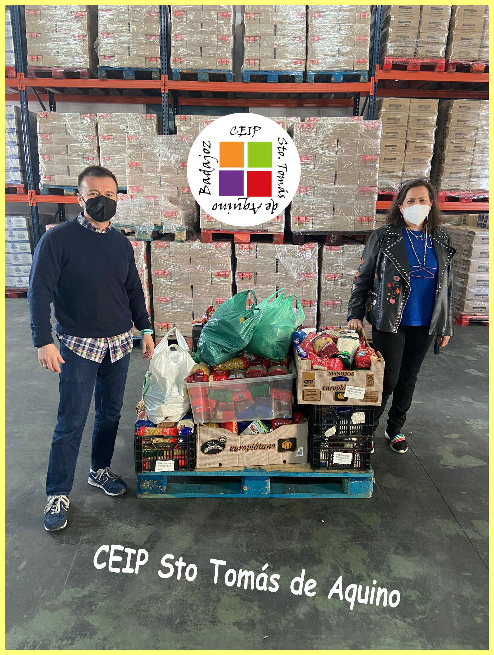 Donación kilos mercadillo solidario 2022