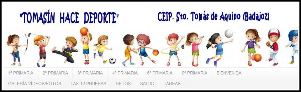 Tomasín hace deporte blog