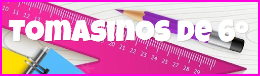 blog Tomasinos de 6º