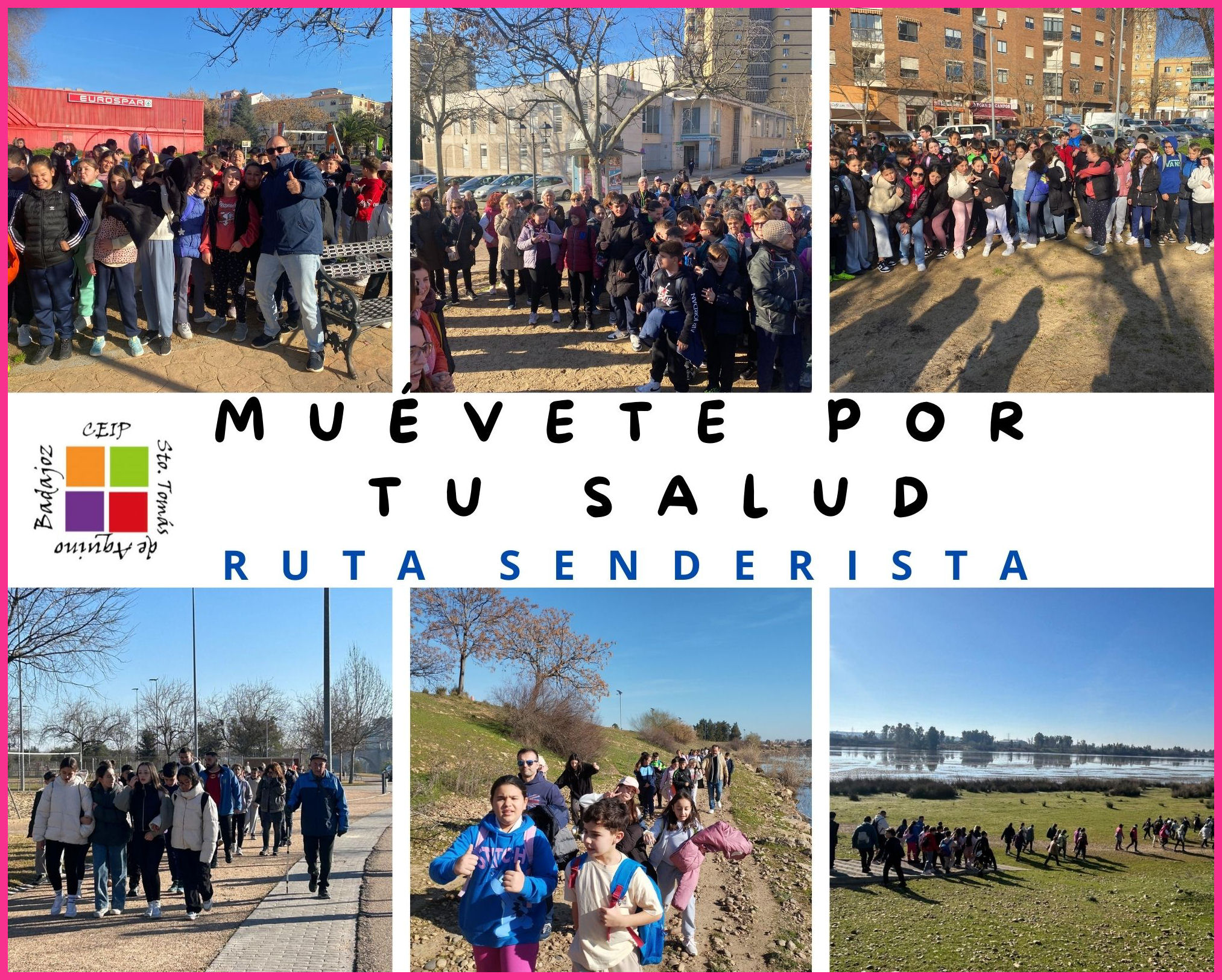 Ruta senderista por el río Guadiana con los mayores febrero 2025 web