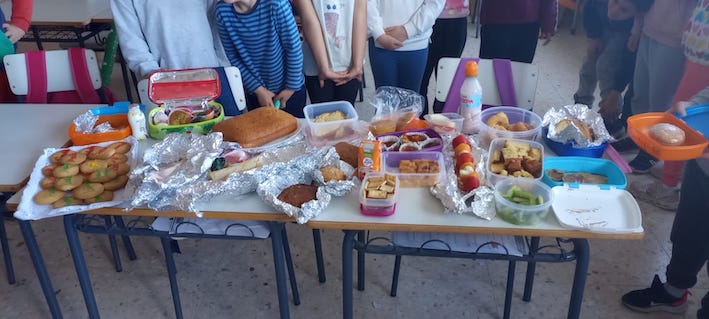 Merienda saludable