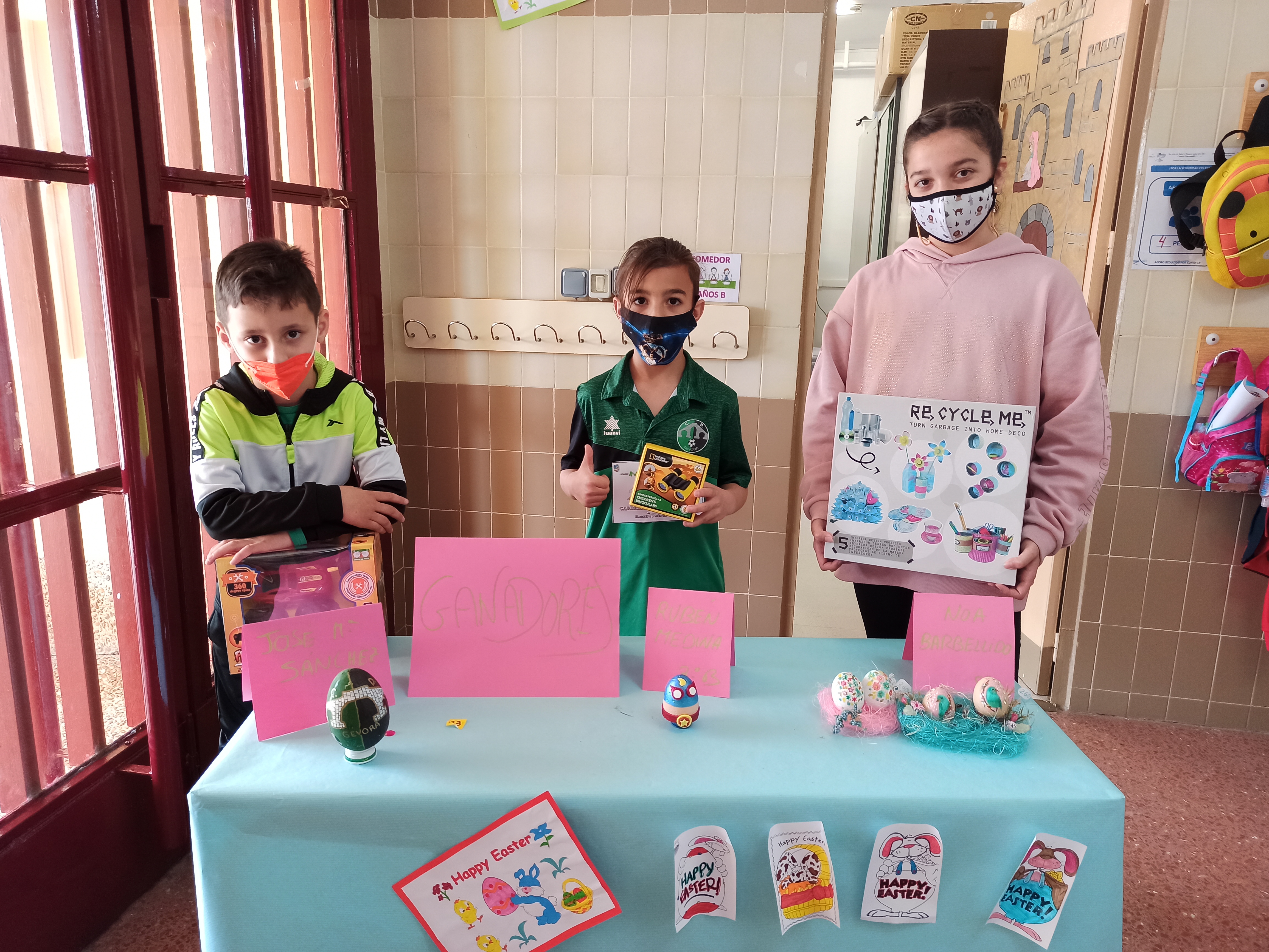 GANADORES NIÑOS