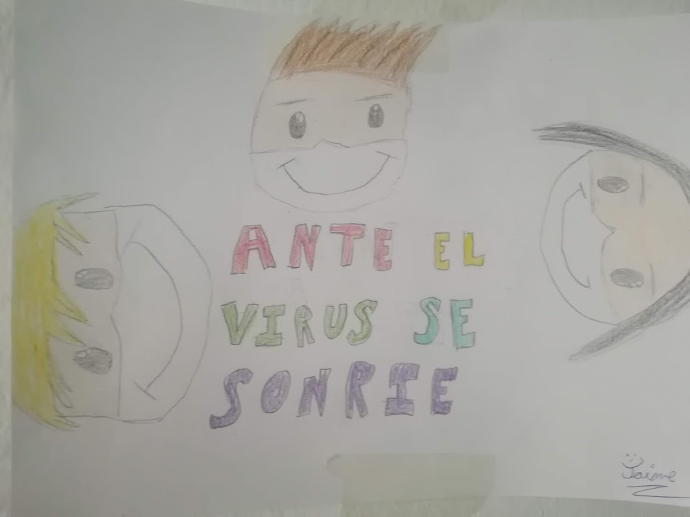 Ante el virus se sonríe