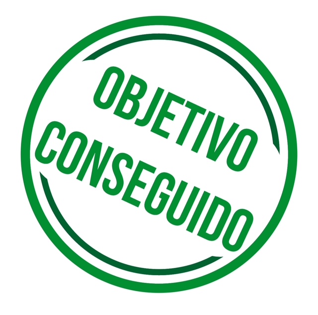 OBJETIVO CONSEGUIDO