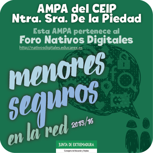 insignia AMPA del CEIP Ntra Sra De la Piedad L