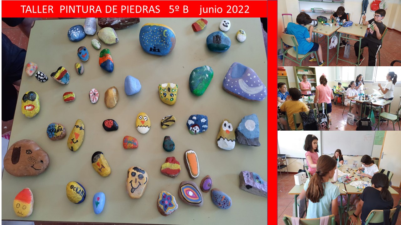 Taller pintura de piedras 2022