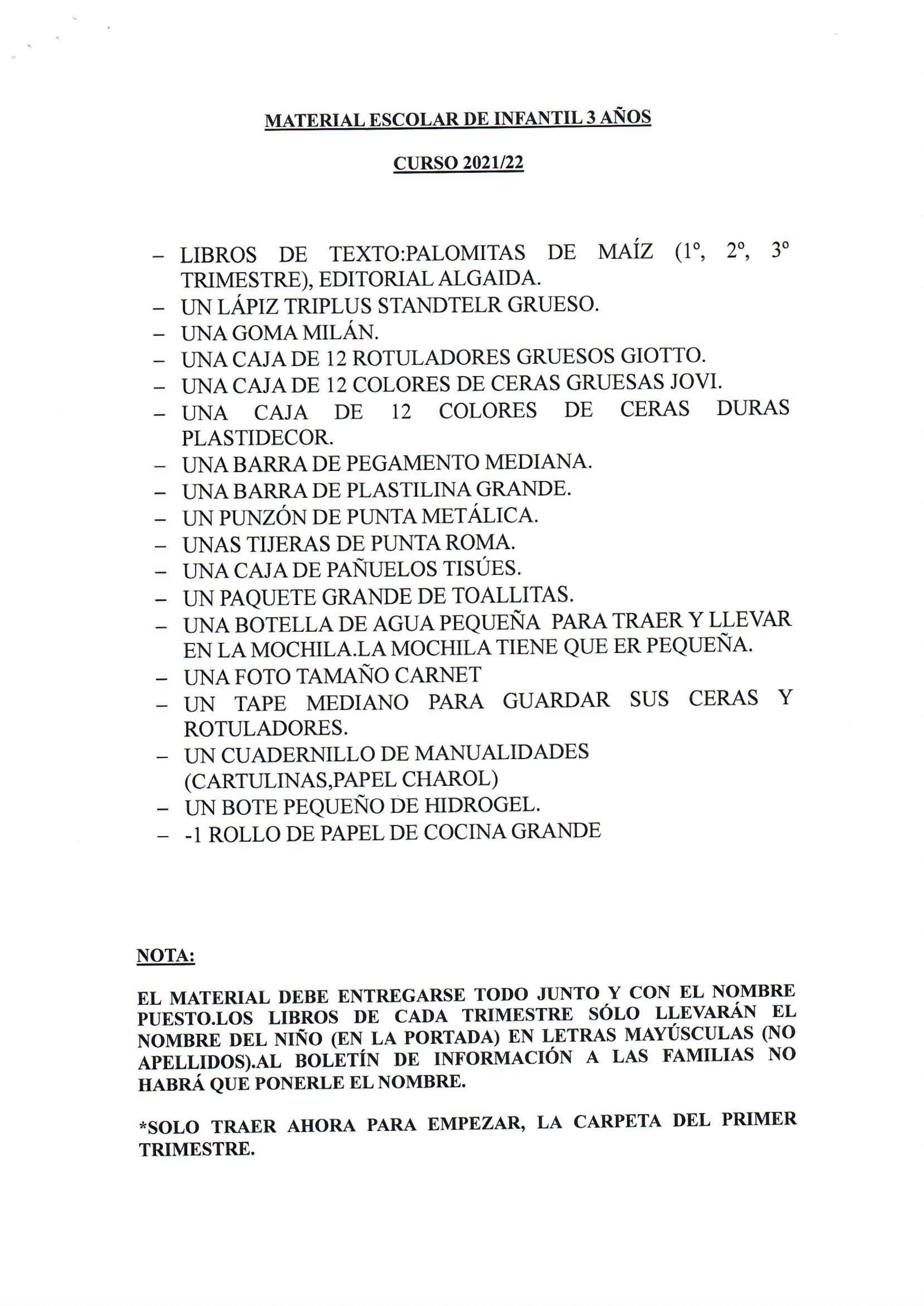 I3 AÑOS