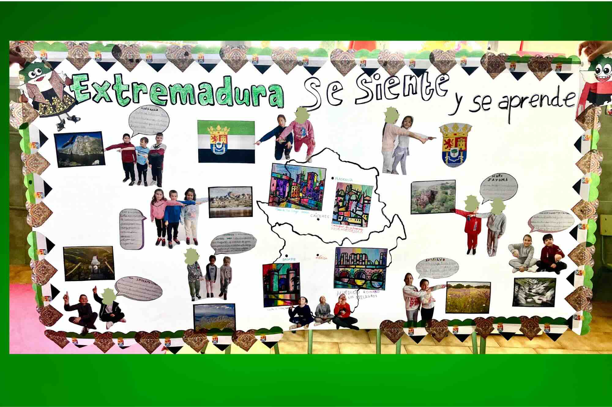 MURAL EXTREMADURA 1º Y 2º