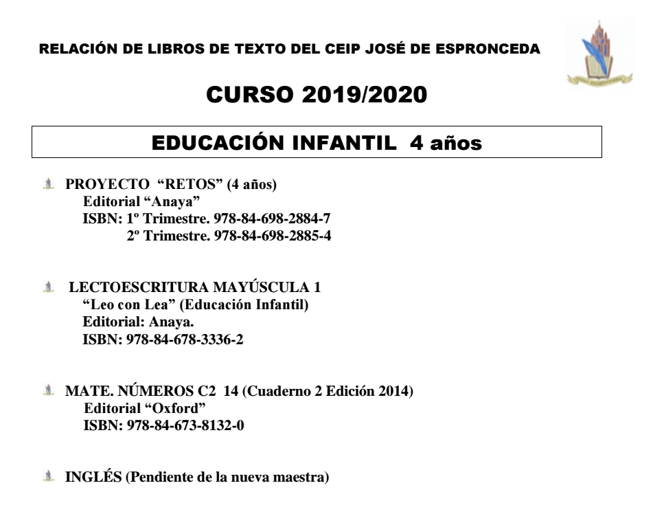 Infantil 4 años
