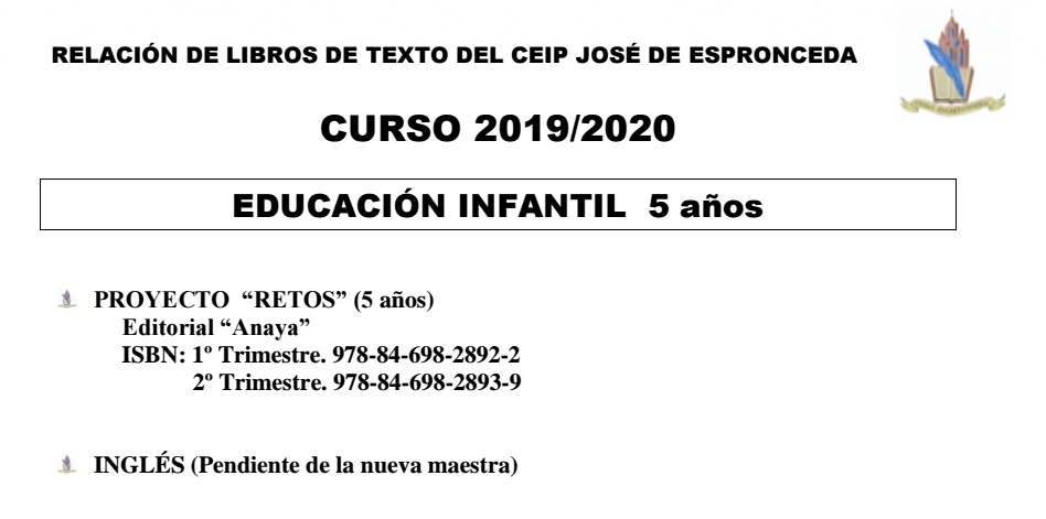 Infantil 5 años