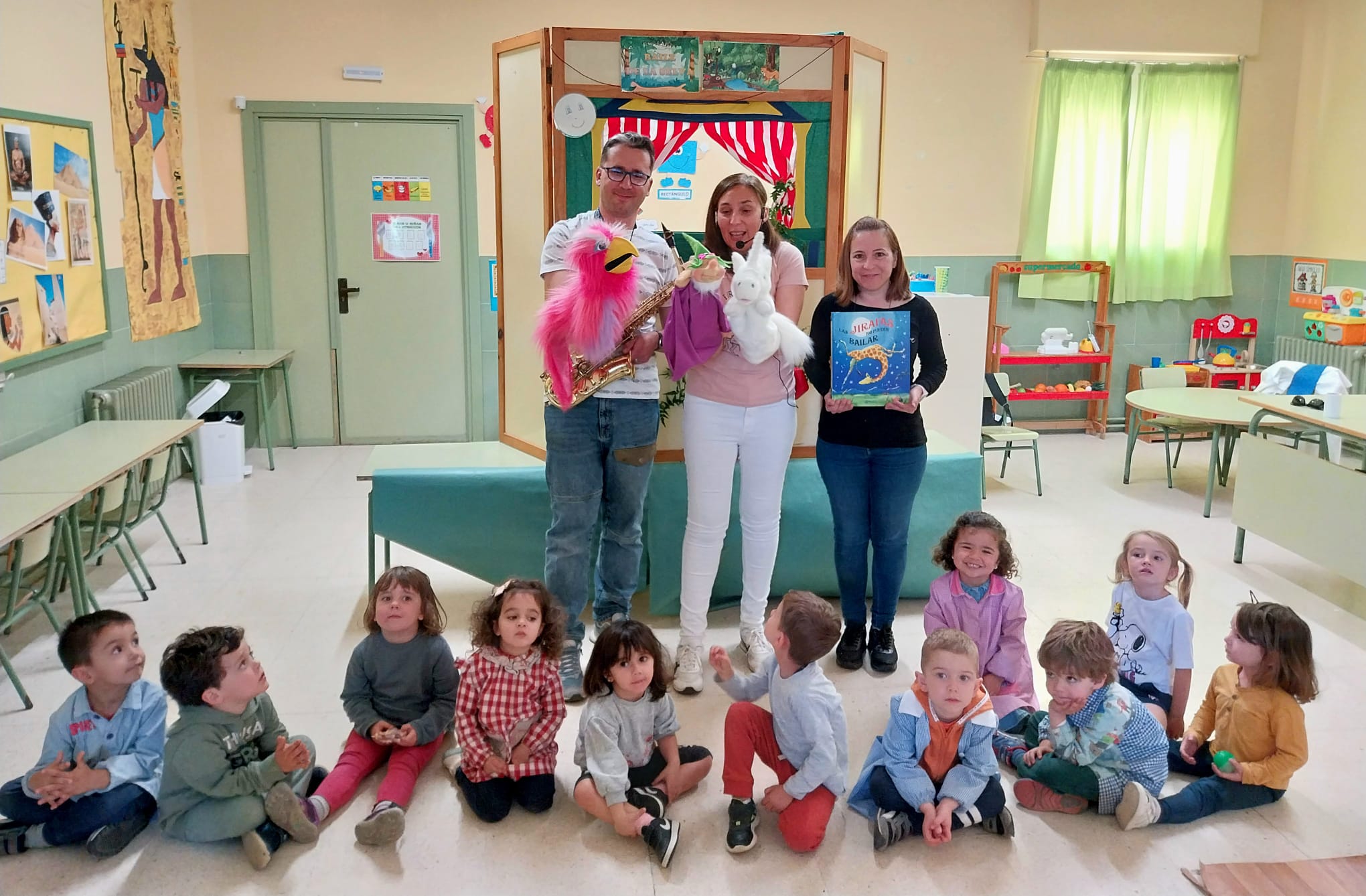 3 años familia visitante