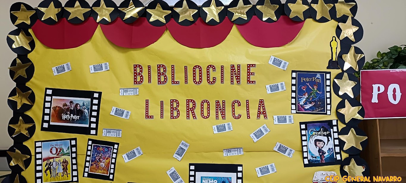 Panel Bibliocine Libroncia